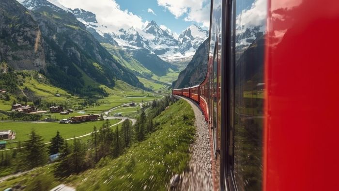 Red Train ile Bernina Express | UNESCO Alpler Rüyası